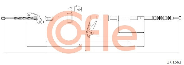 COFLE Seilzug, Feststellbremse