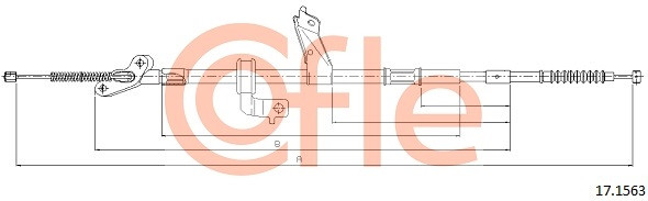 COFLE Seilzug, Feststellbremse