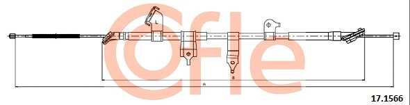COFLE Seilzug, Feststellbremse