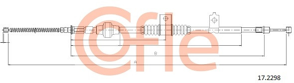 COFLE Seilzug, Feststellbremse