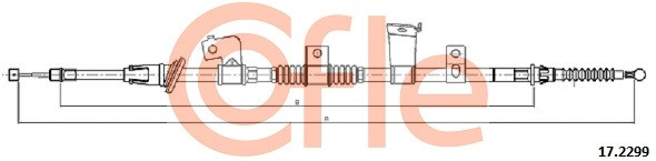 COFLE Seilzug, Feststellbremse