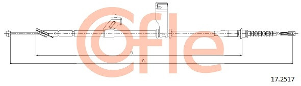 COFLE Seilzug, Feststellbremse