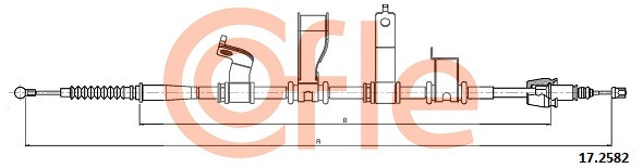 COFLE Seilzug, Feststellbremse