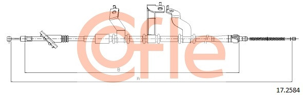 COFLE Seilzug, Feststellbremse
