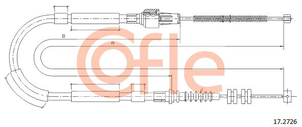 COFLE Seilzug, Feststellbremse