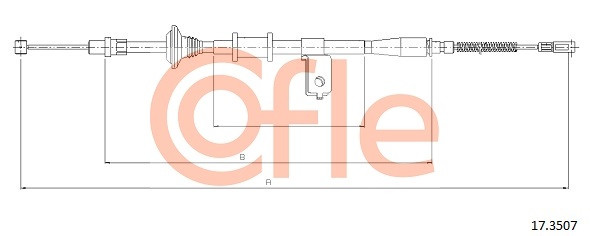 COFLE Seilzug, Feststellbremse