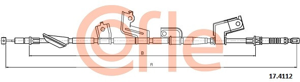 COFLE Seilzug, Feststellbremse