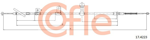 COFLE Seilzug, Feststellbremse