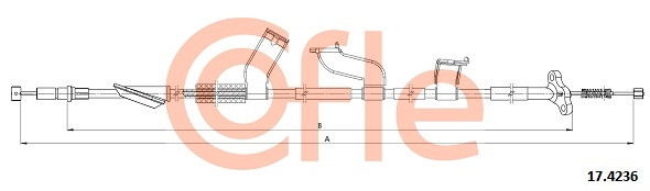 COFLE Seilzug, Feststellbremse