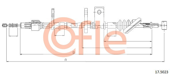 COFLE Seilzug, Feststellbremse