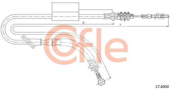 COFLE Seilzug, Feststellbremse