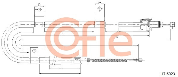 COFLE Seilzug, Feststellbremse