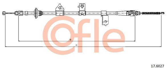 COFLE Seilzug, Feststellbremse