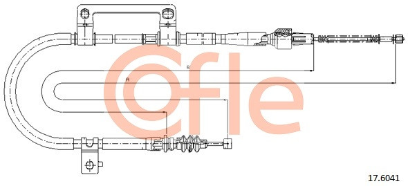 COFLE Seilzug, Feststellbremse