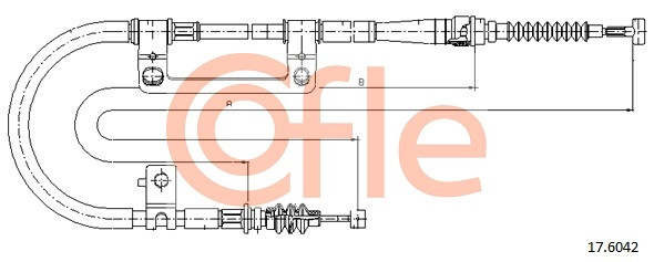 COFLE Seilzug, Feststellbremse