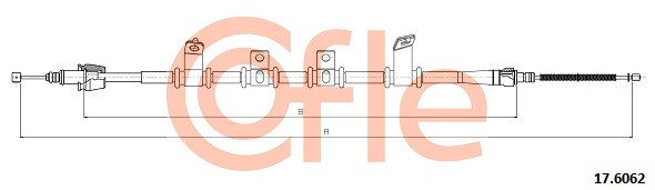 COFLE Seilzug, Feststellbremse