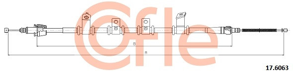 COFLE Seilzug, Feststellbremse