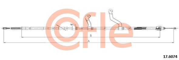 COFLE Seilzug, Feststellbremse