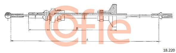 COFLE Seilzug, Kupplungsbetätigung