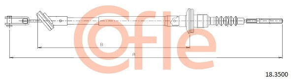 COFLE Seilzug, Kupplungsbetätigung