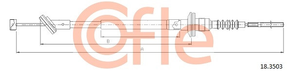 COFLE Seilzug, Kupplungsbetätigung