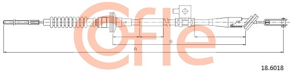 COFLE Seilzug, Kupplungsbetätigung