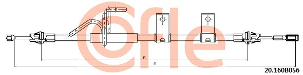 COFLE Seilzug, Feststellbremse