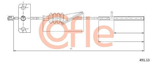 COFLE Seilzug, Feststellbremse