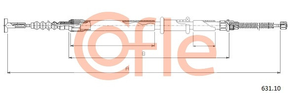 COFLE Seilzug, Feststellbremse