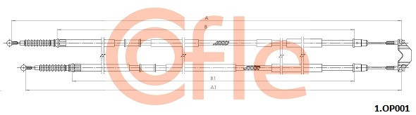 COFLE Seilzug, Feststellbremse