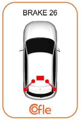 COFLE Seilzug, Feststellbremse