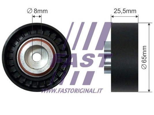 FAST Umlenk-/Führungsrolle, Keilrippenriemen