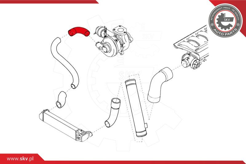 ESEN SKV Ladeluftschlauch