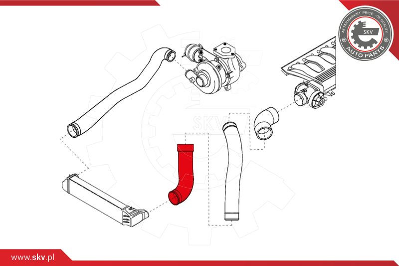 ESEN SKV Ladeluftschlauch