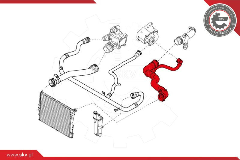 ESEN SKV Kühlerschlauch