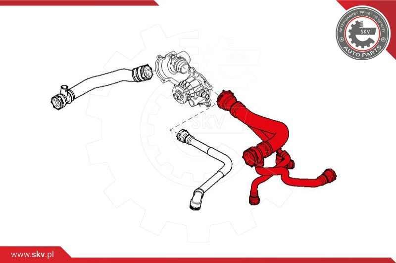 ESEN SKV Kühlerschlauch