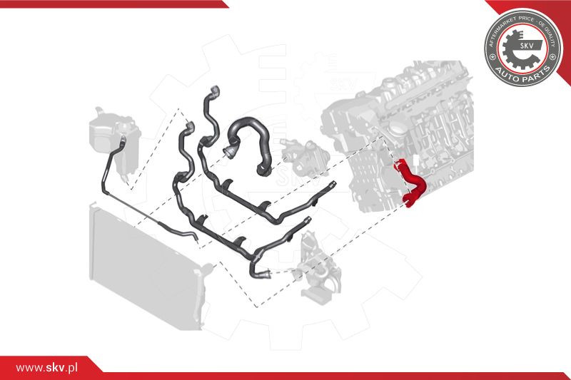 ESEN SKV Kühlerschlauch