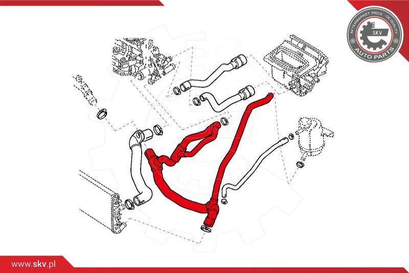 ESEN SKV Kühlerschlauch