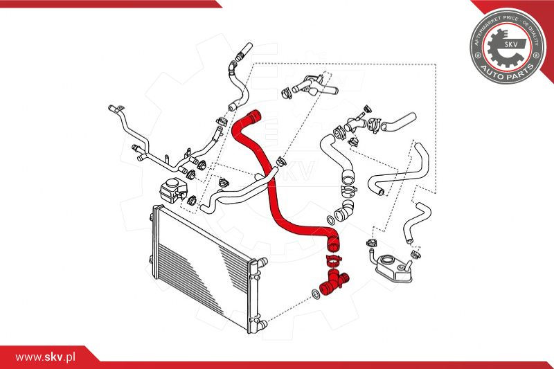 ESEN SKV Kühlerschlauch