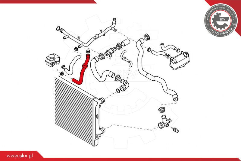 ESEN SKV Kühlerschlauch