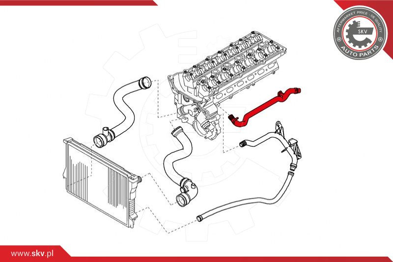 ESEN SKV Kühlerschlauch