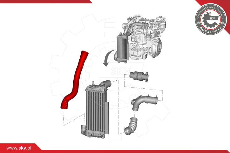 ESEN SKV Ladeluftschlauch