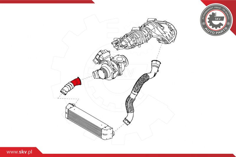 ESEN SKV Ladeluftschlauch