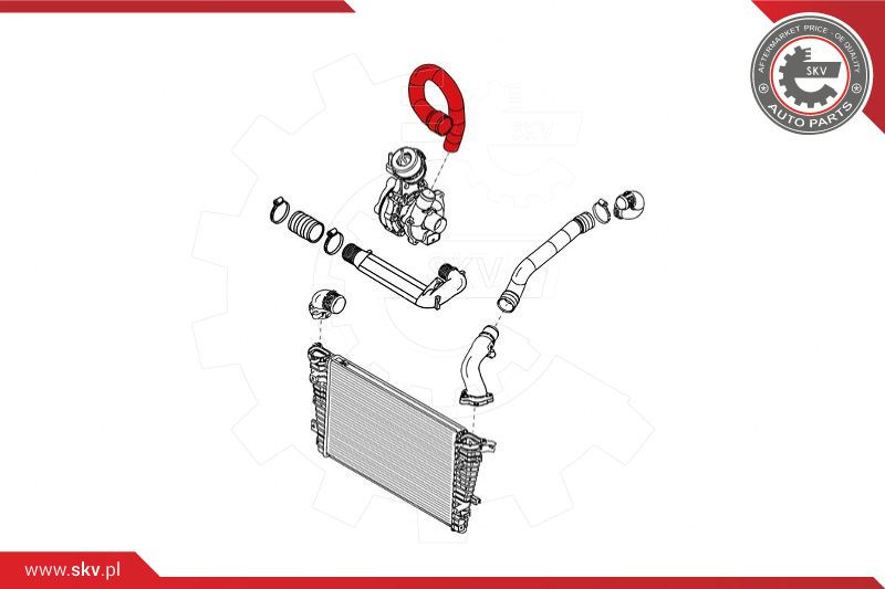 ESEN SKV Ladeluftschlauch