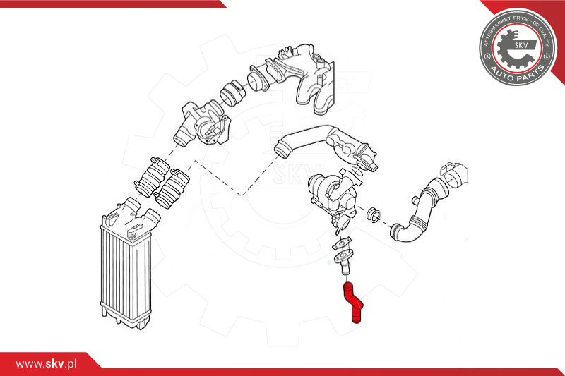 ESEN SKV Ladeluftschlauch