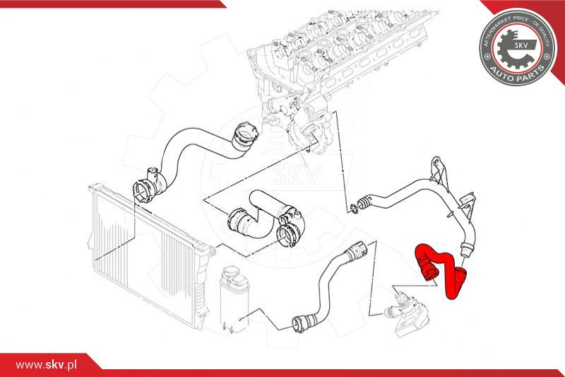 ESEN SKV Kühlerschlauch
