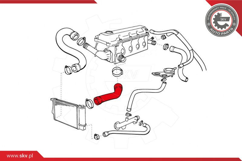 ESEN SKV Kühlerschlauch