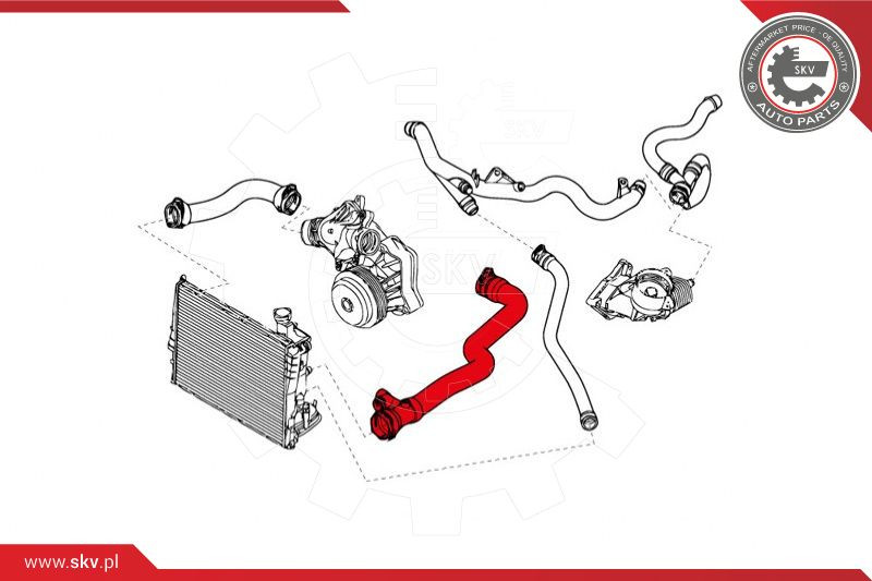 ESEN SKV Kühlerschlauch