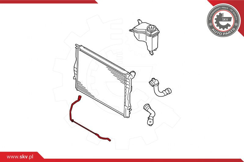 ESEN SKV Kühlerschlauch