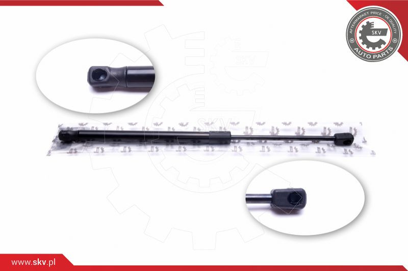 ESEN SKV Gasfeder, Heckscheibe